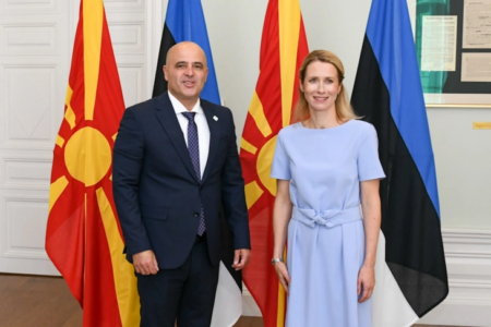 Ковачевски – Калас: Естонија со силна поддршка за забрзување на европскиот пат за Македонија