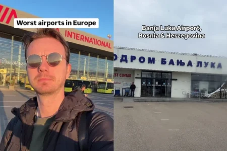 Блогер за патувања ги рангира најлошите аеродроми во Европа, вклучително и два од Балканот