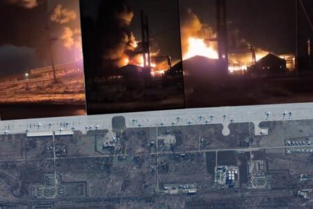 Русија гори, бомбардерите на Путин останаа без гориво! Масивен украински напад со беспилотно летало на 750 километри од границата, експлозии пред зори во клучна база (ВИДЕО)