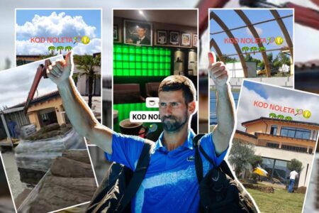 Се појавија снимки од внатрешноста на вилата на Ѓоковиќ: Оаза на мирот, засадени 2.000 корени од „богато“ растение во градината