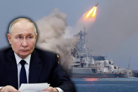 Огромна армада на Путин се упати кон каналот! Руските воени бродови носат илјадници тони моќно оружје? За неколку дена ќе биде во близина на Англија!