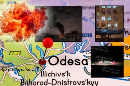 Нападната Одеса, експлозиите одекнуваат! Објавена драматична снимка од руски пуч, нападнати цивилни објекти! Прекин на струја во градот! (ФОТО/ВИДЕО)