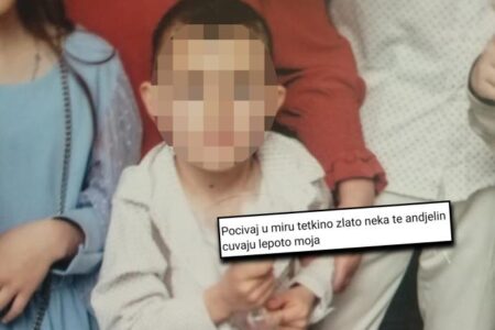 ,,Злато теткино, почивај во мир!” – Проговори неутешната тетка на момчето (7) кое почина од висока температура (фото)