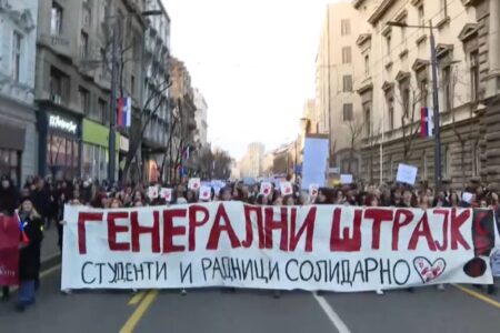 Студентите порачаа: Србија се разбуди, 15-ти март не е крај на протестите