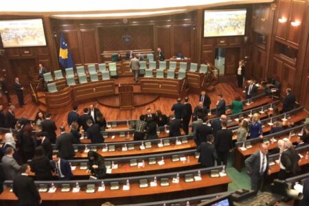 Осми неуспешен обид за конституирање на Собранието на Косово