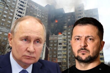 „Москва го прекрши прекинот на огнот 3 пати за неколку часа“: Кружат снимки од рускиот напад врз Украина за време на примирјето